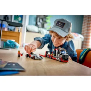 City 60493 Camion de F1® avec voiture de course de F1® Audi — prix le plus bas sur Planet-Brick (vue détail 6)