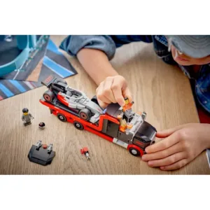 City 60493 Camion de F1® avec voiture de course de F1® Audi — comparatif marchands sur Planet-Brick (vue détail 7)