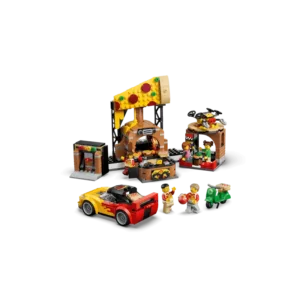 City 60496 La pizzeria et ses véhicules de livraison — bons plans et promos sur Planet-Brick (vue détail 3)