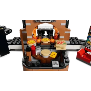 City 60496 La pizzeria et ses véhicules de livraison — prix le plus bas sur Planet-Brick (vue détail 6)