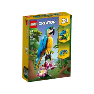 Creator 3-en-1 31136 Le perroquet exotique — comparatif marchands sur Planet-Brick (vue détail 7)