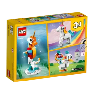 Creator 3-en-1 31140 La licorne magique — achat malin sur Planet-Brick (vue détail 8)