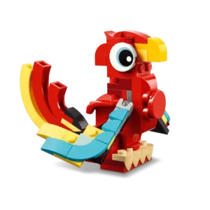 Creator 3-en-1 31145 Le dragon rouge — bons plans et promos sur Planet-Brick (vue détail 3)