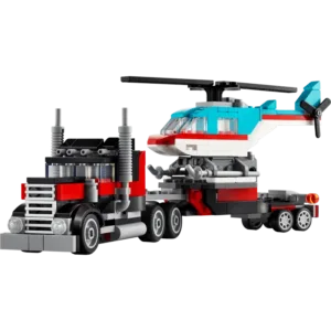 Creator 3-en-1 31146 Le camion remorque avec hélicoptère — comparateur de prix sur Planet-Brick (vue détail 1)