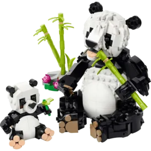 Creator 3-en-1 31165 Animaux sauvages : la famille de pandas — comparateur de prix sur Planet-Brick (vue détail 1)