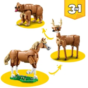 Creator 3-en-1 31166 Le beau cheval — où acheter au meilleur tarif sur Planet-Brick (vue détail 2)