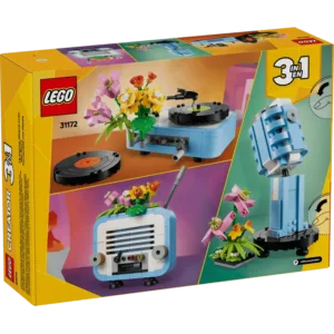 Creator 3-en-1 31172 Le tourne-disque et ses fleurs — meilleur prix sur Planet-Brick (vue détail 9)