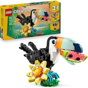 Animaux sauvages : le toucan tropical