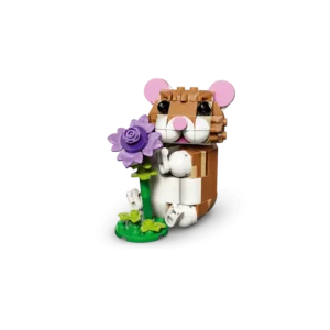 Creator 3-en-1 31376 L’adorable hamster et la fleur — comparateur de prix sur Planet-Brick (vue détail 1)