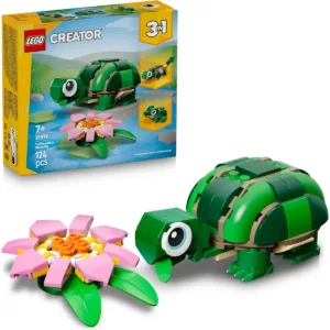 Creator 3-en-1 31377 La tortue et la fleur de nénuphar — meilleur prix sur Planet-Brick (visuel principal)