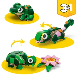 Creator 3-en-1 31377 La tortue et la fleur de nénuphar — où acheter au meilleur tarif sur Planet-Brick (vue détail 2)