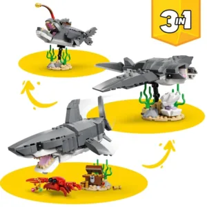 Creator 3-en-1 31381 Le redoutable requin et le coffre au trésor — où acheter au meilleur tarif sur Planet-Brick (vue détail 2)