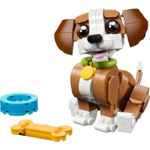 Creator 3-en-1 31382 Les adorables animaux : le chiot joueur — comparateur de prix sur Planet-Brick (vue détail 1)
