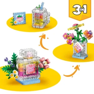 Creator 3-en-1 31383 Flacon de parfum au décor floral — où acheter au meilleur tarif sur Planet-Brick (vue détail 2)