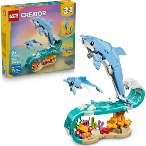 Creator 3-en-1 31385 Animaux marins : les beaux dauphins — meilleur prix sur Planet-Brick (visuel principal)