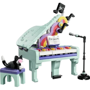 Creator 3-en-1 31392 Décoration musicale : piano et chat — comparateur de prix sur Planet-Brick (vue détail 1)