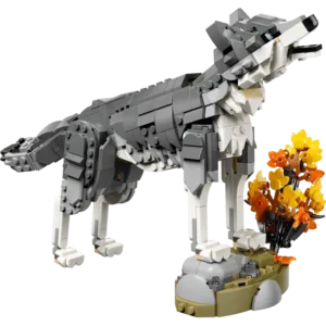 Creator 3-en-1 31393 Les animaux de la forêt : le loup gris — comparateur de prix sur Planet-Brick (vue détail 1)