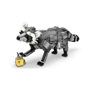 Creator 3-en-1 31393 Les animaux de la forêt : le loup gris — comparez les prix sur Planet-Brick (vue détail 4)