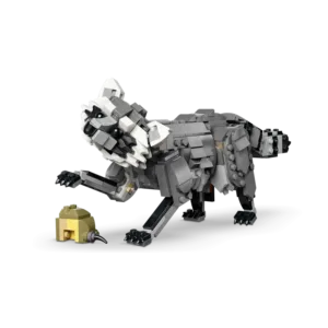 Creator 3-en-1 31393 Les animaux de la forêt : le loup gris — comparatif marchands sur Planet-Brick (vue détail 7)