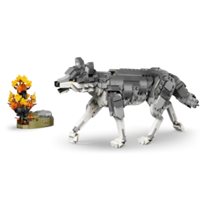 Creator 3-en-1 31393 Les animaux de la forêt : le loup gris — achat malin sur Planet-Brick (vue détail 8)