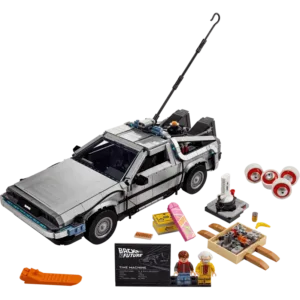 Icons 10300 La machine à remonter le temps de Retour vers le futur — comparateur de prix sur Planet-Brick (vue détail 1)