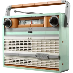 Icons 10334 La radio rétro — bons plans et promos sur Planet-Brick (vue détail 3)