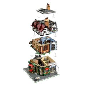 Icons 10350 La bâtisse Tudor — bons plans et promos sur Planet-Brick (vue détail 3)