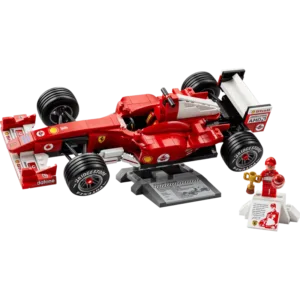 Icons 11375 Ferrari F2004 et Michael Schumacher — comparateur de prix sur Planet-Brick (vue détail 1)