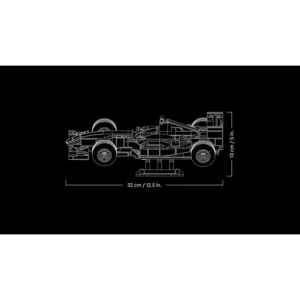 Icons 11375 Ferrari F2004 et Michael Schumacher — achat malin sur Planet-Brick (vue détail 8)