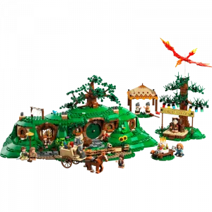 LEGO 10354 Le Seigneur des Anneaux : la Comté — comparateur de prix sur Planet-Brick (vue détail 1)