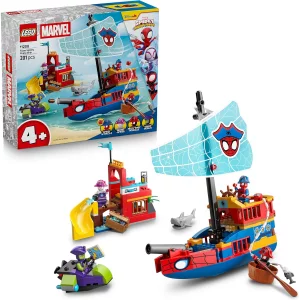 Le bateau pirate de l’équipe Spidey