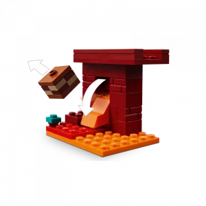 LEGO 21266 La bataille de la lave du Nether — bons plans et promos sur Planet-Brick (vue détail 3)