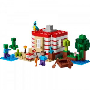 LEGO 21275 La maison en TNT de la jungle — comparateur de prix sur Planet-Brick (vue détail 1)