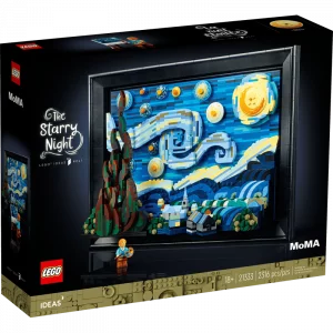 LEGO 21333 Vincent van Gogh - La Nuit étoilée — comparateur de prix sur Planet-Brick (vue détail 1)