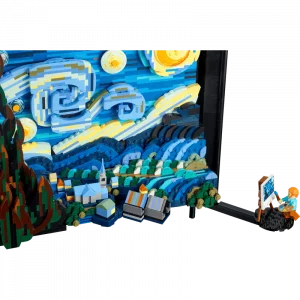 LEGO 21333 Vincent van Gogh - La Nuit étoilée — comparez les prix sur Planet-Brick (vue détail 4)