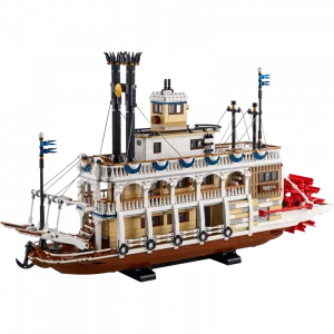 LEGO 21356 Le bateau à vapeur du Mississippi — comparateur de prix sur Planet-Brick (vue détail 1)