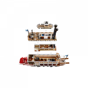 LEGO 21356 Le bateau à vapeur du Mississippi — comparez les prix sur Planet-Brick (vue détail 4)