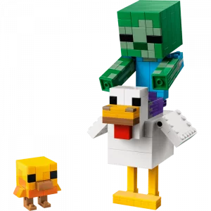 LEGO 21582 Poule chevauchée — comparateur de prix sur Planet-Brick (vue détail 1)