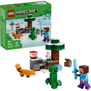 LEGO 21583 Les aventures de Steve dans la taïga — meilleur prix sur Planet-Brick (visuel principal)