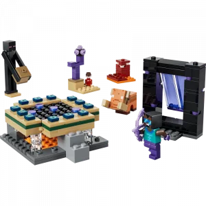 LEGO 21584 Voyage à travers les Portails du Nether et de l’Ender — comparateur de prix sur Planet-Brick (vue détail 1)