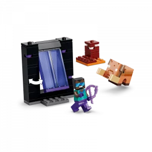 LEGO 21584 Voyage à travers les Portails du Nether et de l’Ender — bons plans et promos sur Planet-Brick (vue détail 3)