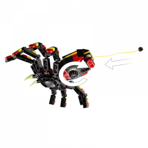 LEGO 31159 Animaux sauvages : l’araignée surprenante — bons plans et promos sur Planet-Brick (vue détail 3)