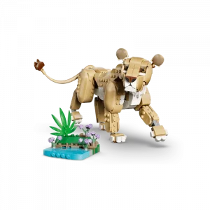 LEGO 31386 Animaux sauvages : le lion majestueux — bons plans et promos sur Planet-Brick (vue détail 3)