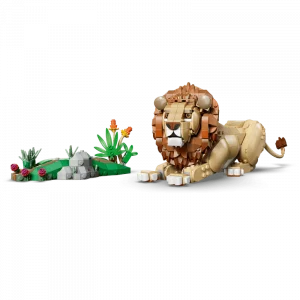 LEGO 31386 Animaux sauvages : le lion majestueux — achat malin sur Planet-Brick (vue détail 8)