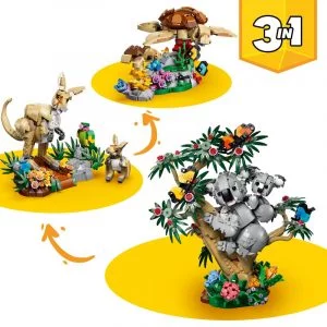 LEGO 31388 Animaux sauvages : la famille de koalas — où acheter au meilleur tarif sur Planet-Brick (vue détail 2)