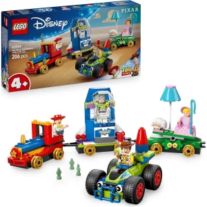 Le Train en fête et voiture RC Toy Story