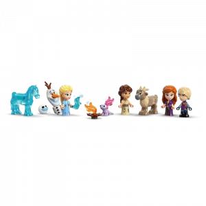 LEGO 43278 Château d’Arendelle et palais de glace d’Elsa miniatures — bons plans et promos sur Planet-Brick (vue détail 3)