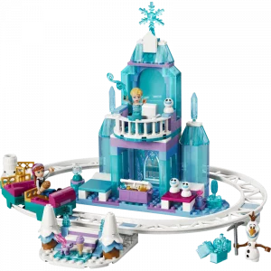 LEGO 43281 Le château de glace et la piste enneigée d’Elsa — comparateur de prix sur Planet-Brick (vue détail 1)