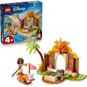 LEGO 43282 Maison de village et pirogue de Vaiana — meilleur prix sur Planet-Brick (visuel principal)