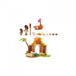 LEGO 43282 Maison de village et pirogue de Vaiana — bons plans et promos sur Planet-Brick (vue détail 3)